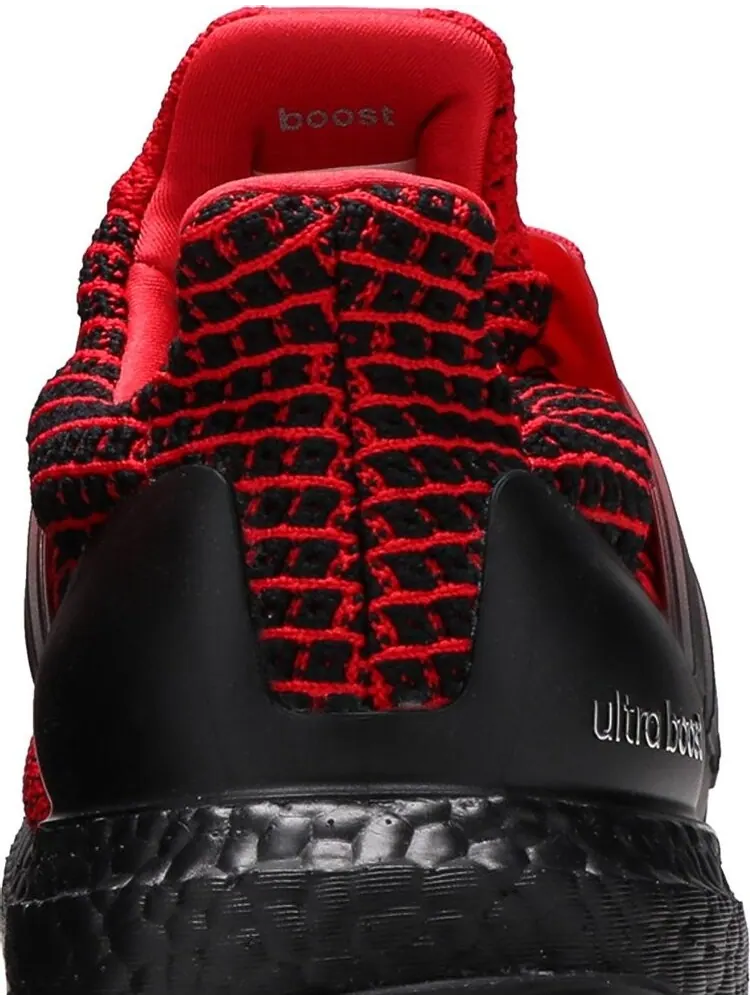 Кроссовки Adidas UltraBoost 5.0 DNA 'Scarlet Black' — изображение 7 из 8, красный