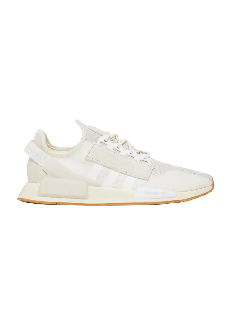 Кроссовки adidas NMD_R1 V2 'Quilted - Aluminum' — изображение 1 из 9, белый/классический белый