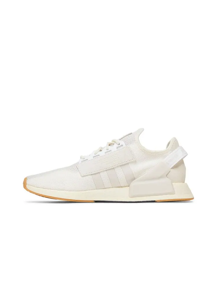 Кроссовки adidas NMD_R1 V2 'Quilted - Aluminum' — изображение 4 из 9, белый/классический белый