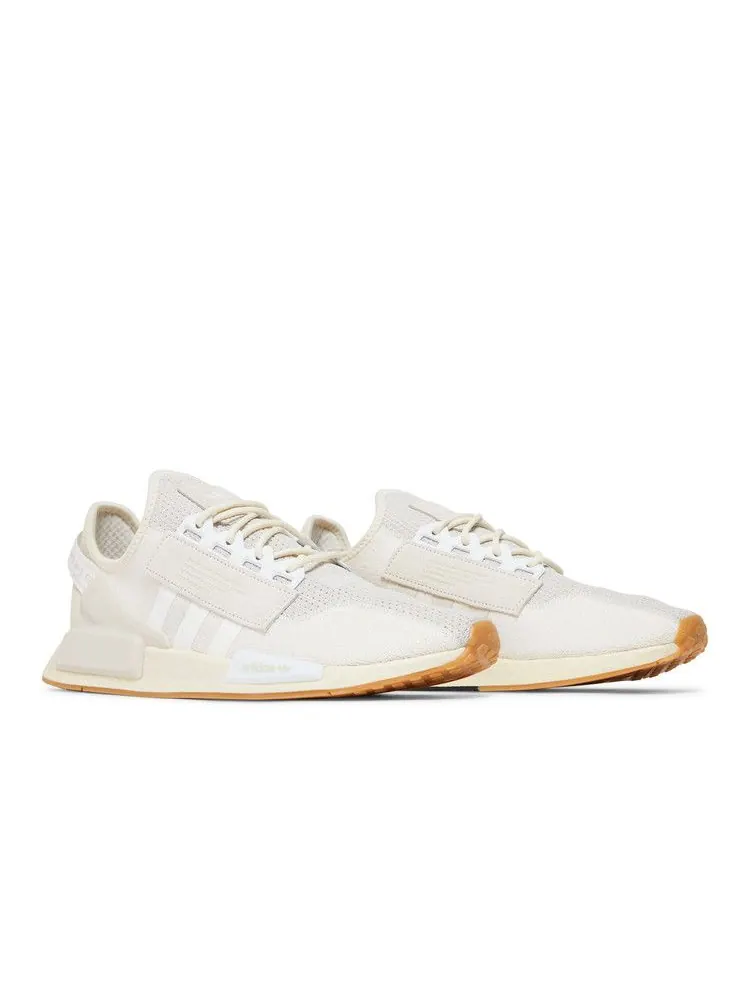 Кроссовки adidas NMD_R1 V2 'Quilted - Aluminum' — изображение 9 из 9, белый/классический белый