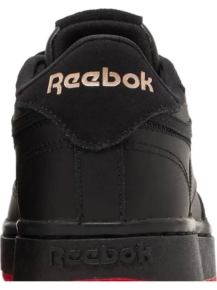 Кроссовки cardi b x wmns coated club c double 'black' Reebok — изображение 7 из 8, черный