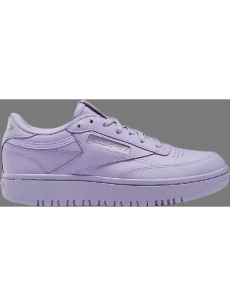 Кроссовки cardi b x wmns coated club c double 'crisp purple' Reebok — изображение 1 из 1, фиолетовый