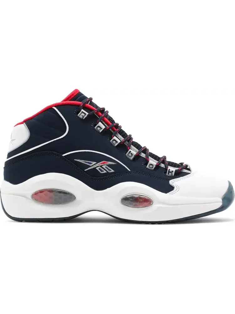 Кроссовки question mid 'usa' Reebok — изображение 1 из 8, синий