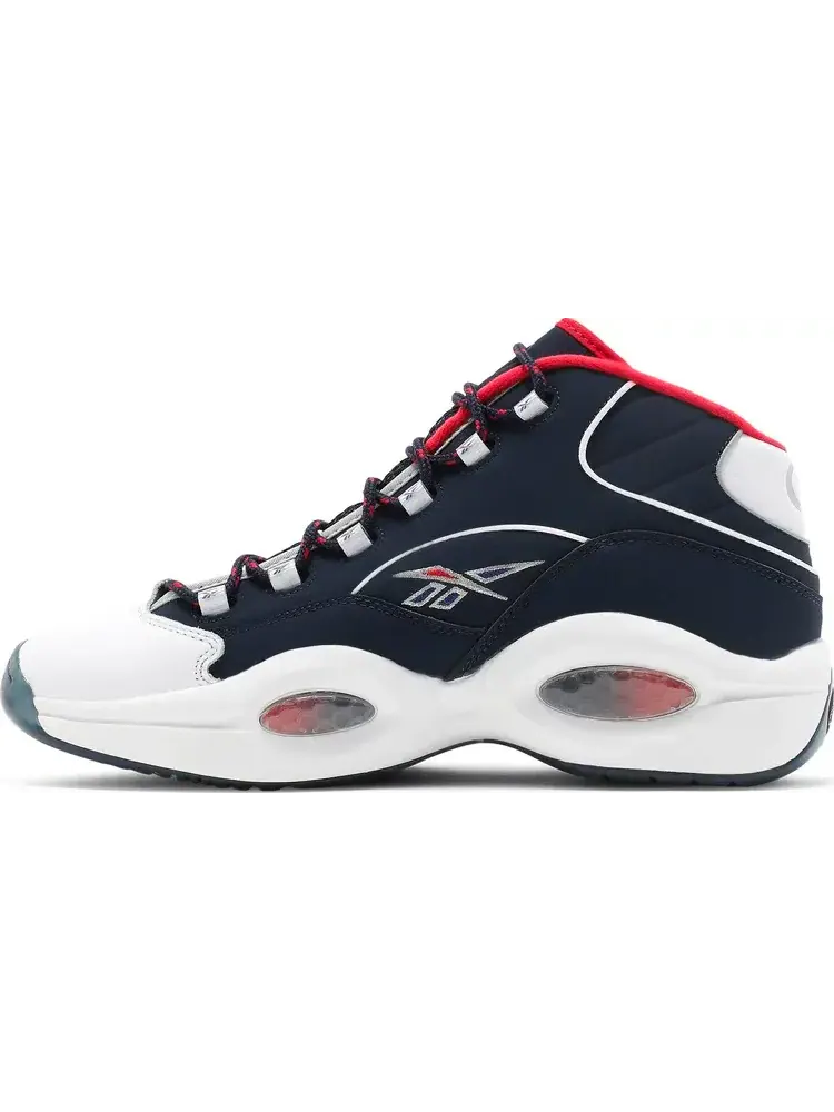 Кроссовки question mid 'usa' Reebok — изображение 3 из 8, синий