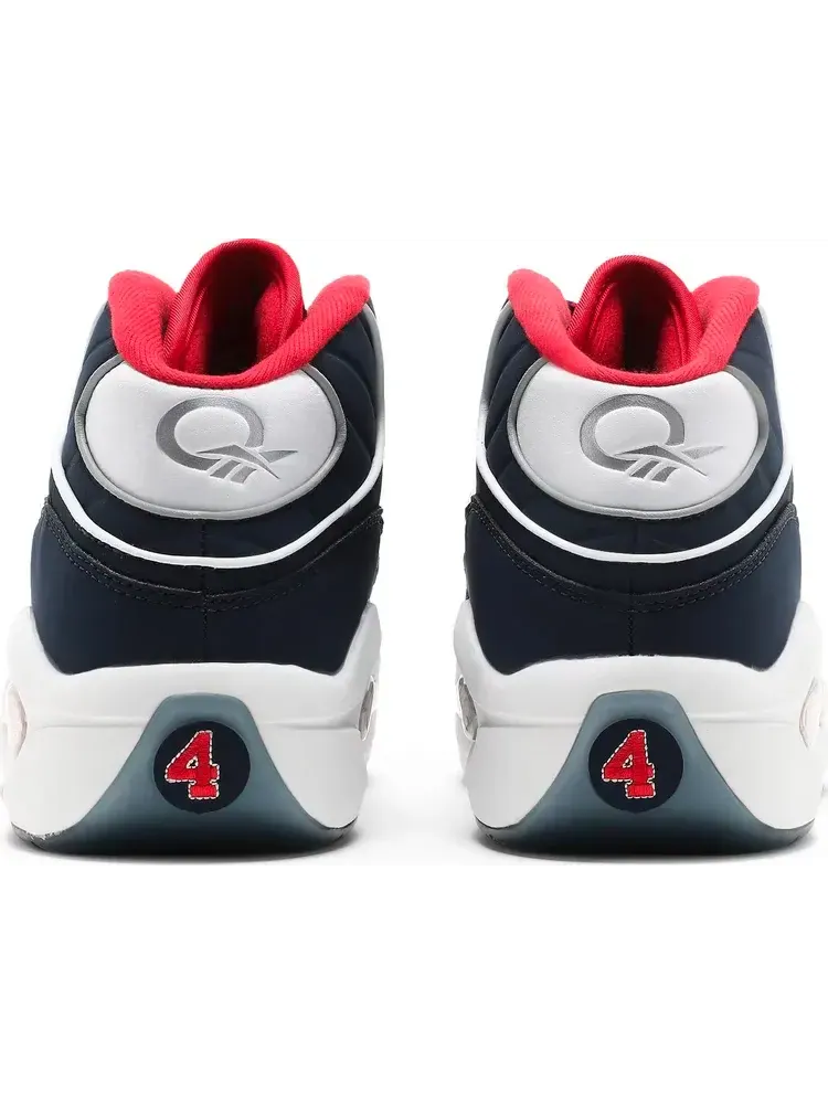 Кроссовки question mid 'usa' Reebok — изображение 6 из 8, синий