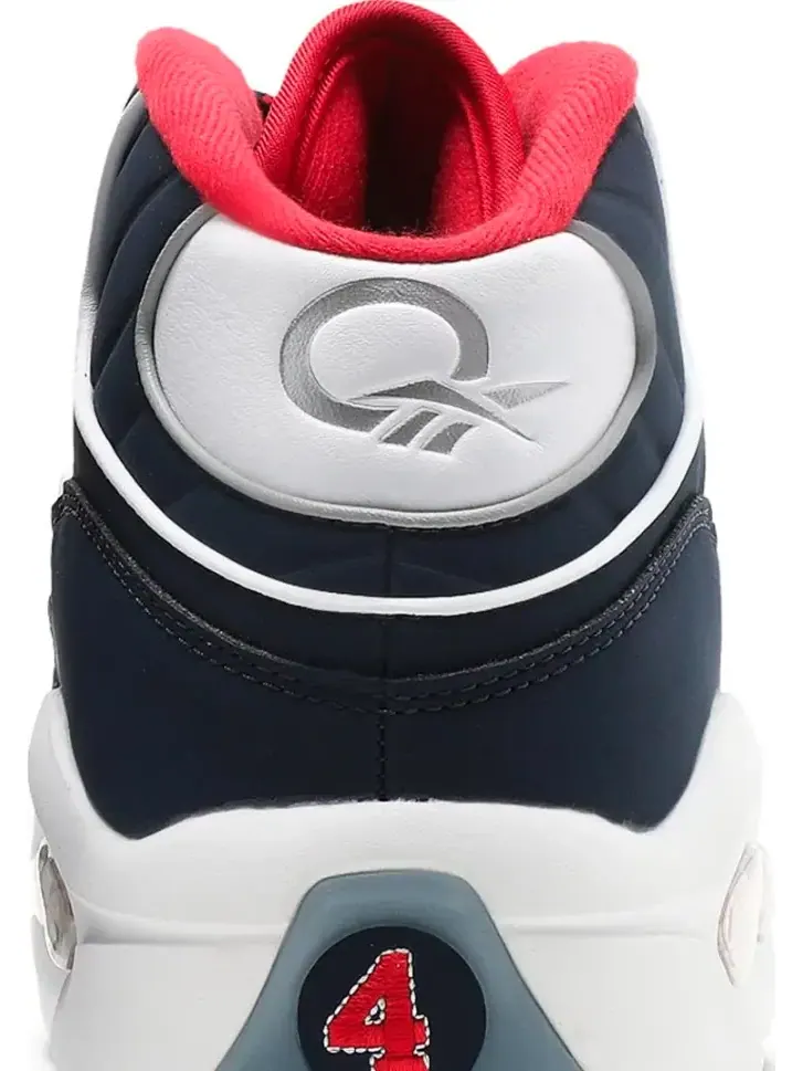 Кроссовки question mid 'usa' Reebok — изображение 7 из 8, синий