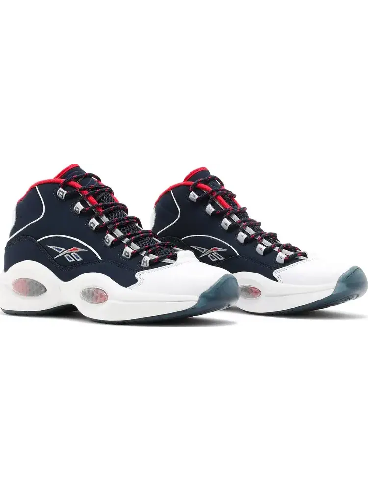 Кроссовки question mid 'usa' Reebok — изображение 8 из 8, синий