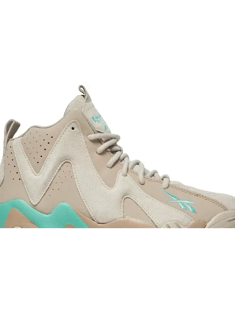 Кроссовки kamikaze 2 'modern beige pixel mint' Reebok — изображение 2 из 8, коричневый