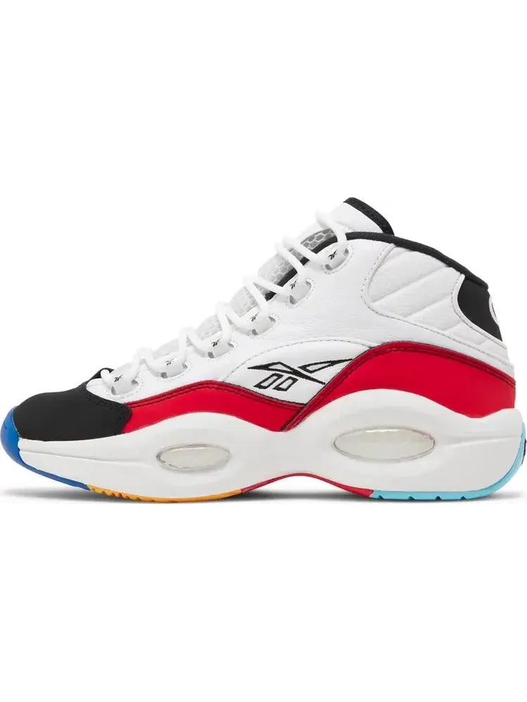 Кроссовки question mid 'class of '16' Reebok — изображение 3 из 8, белый