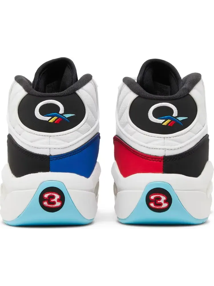 Кроссовки question mid 'class of '16' Reebok — изображение 6 из 8, белый