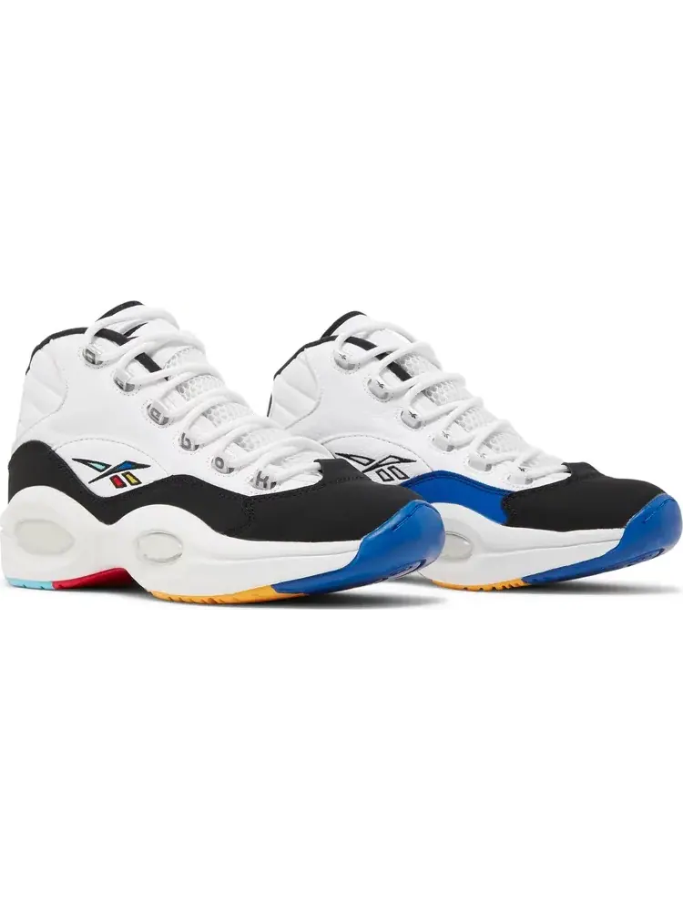 Кроссовки question mid 'class of '16' Reebok — изображение 8 из 8, белый
