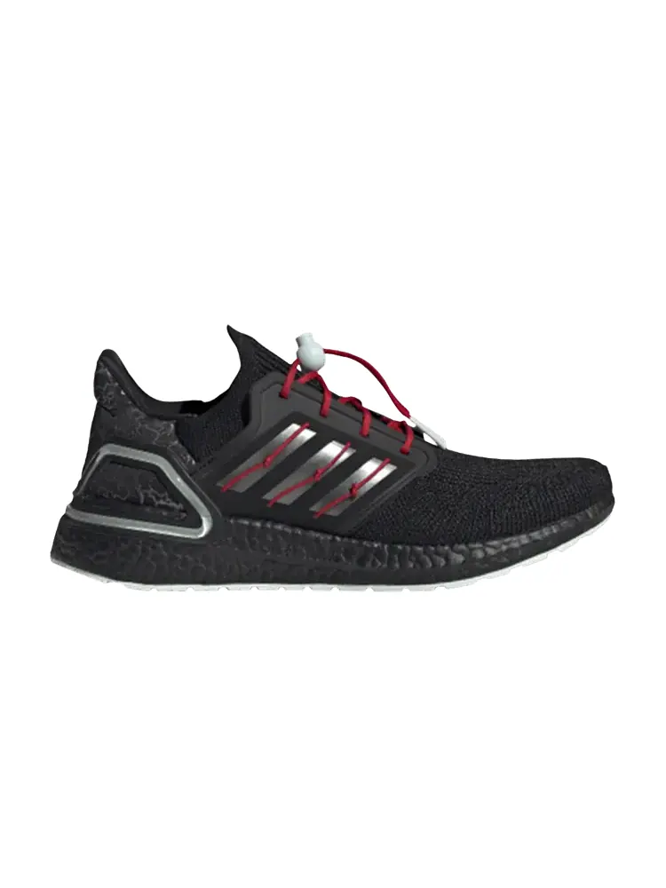 Кроссовки adidas UltraBoost 20 'Black Scarlet' — изображение 1 из 1, черный