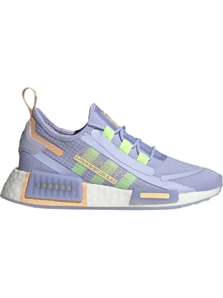 Кроссовки Adidas NMD_R1 Spectoo J 'Violet Tone Acid Orange' — изображение 1 из 1, фиолетовый