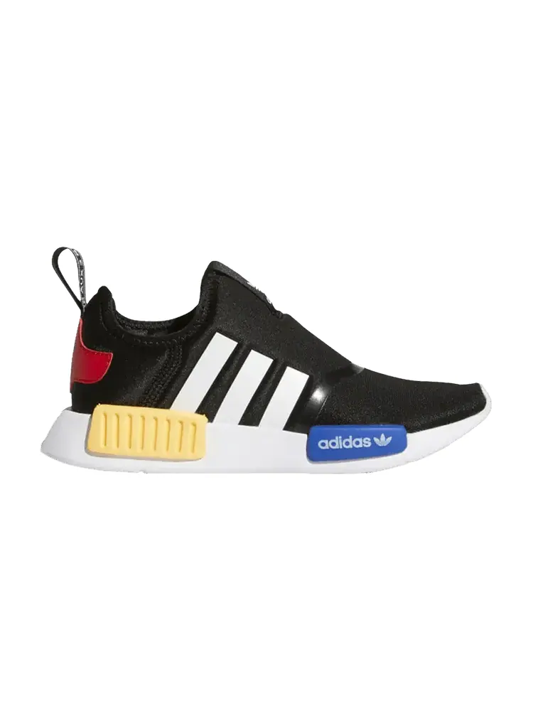 Кроссовки NMD 360 Little Kid 'Black Solar Gold' — изображение 1 из 1, черный золотистый