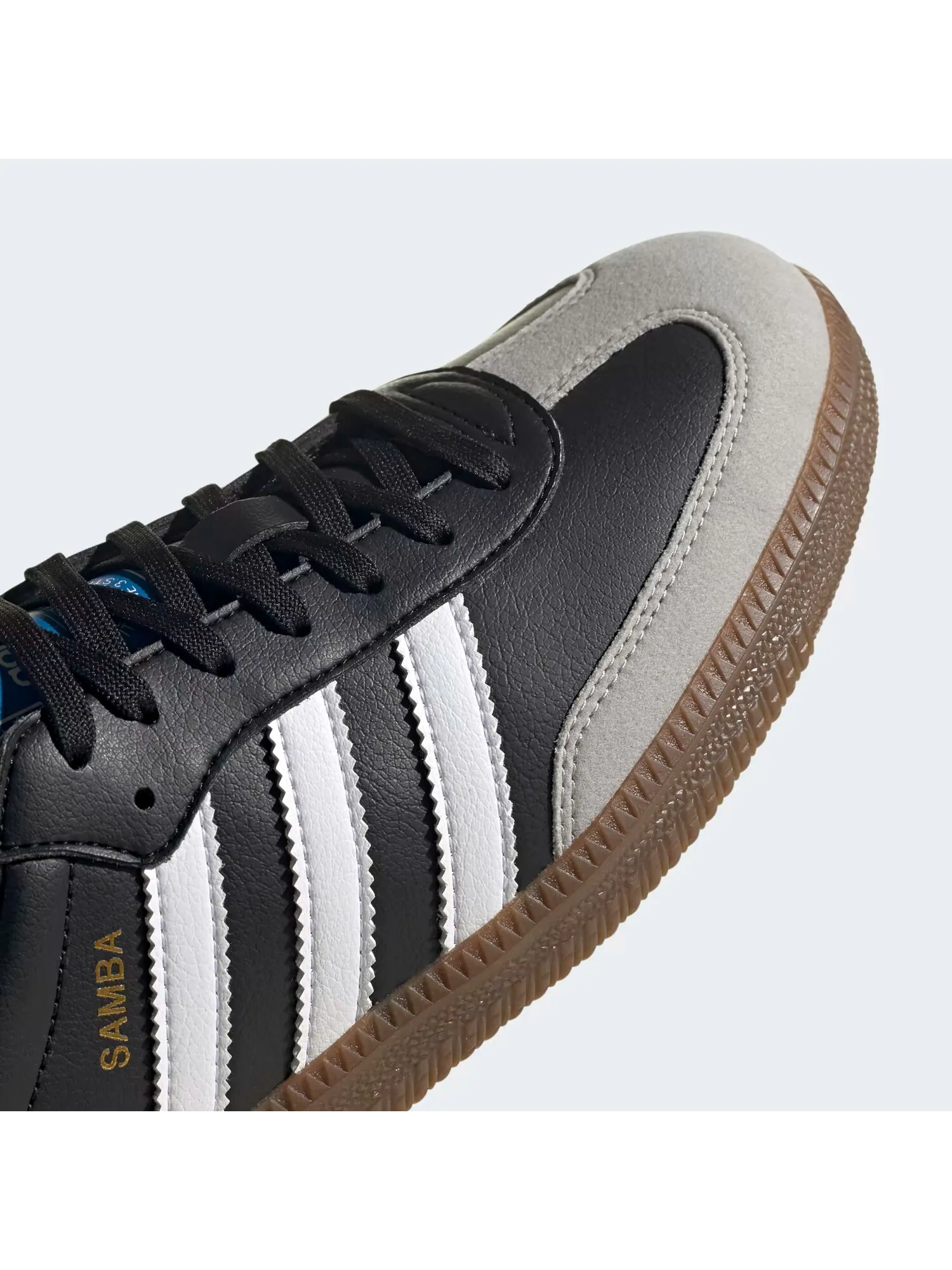 Кроссовки Adidas Samba Vegan Black Gum — изображение 7 из 8, черный