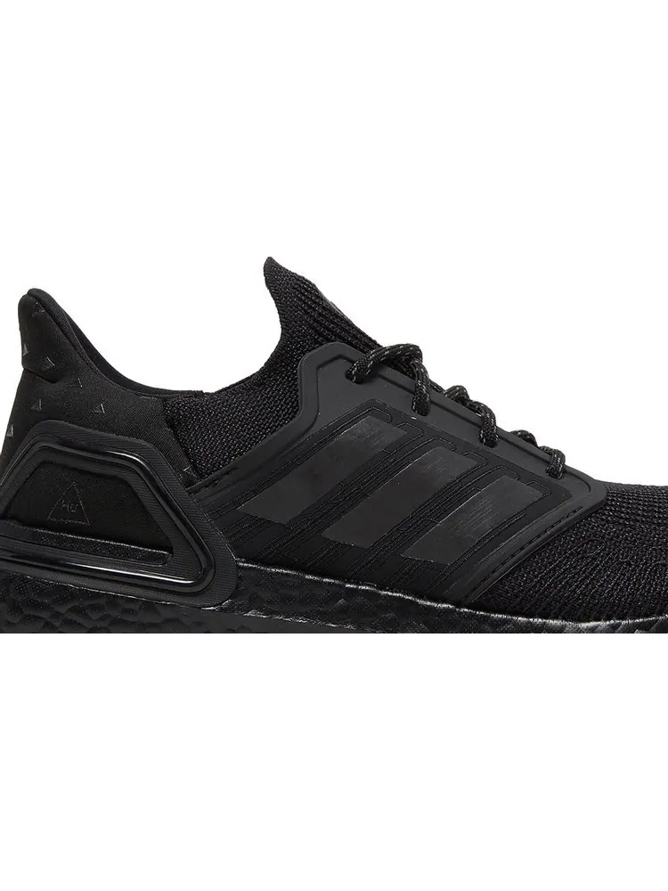 Кроссовки Adidas Pharrell x UltraBoost 20 'Black Future' — изображение 2 из 8, черный