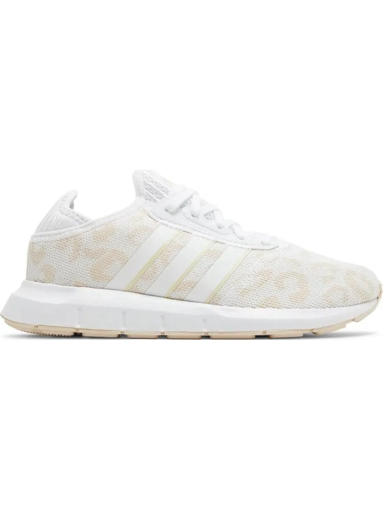 Кроссовки Adidas Wmns Swift Run X 'Leopard - Halo Ivory' — изображение 1 из 8, бежевый