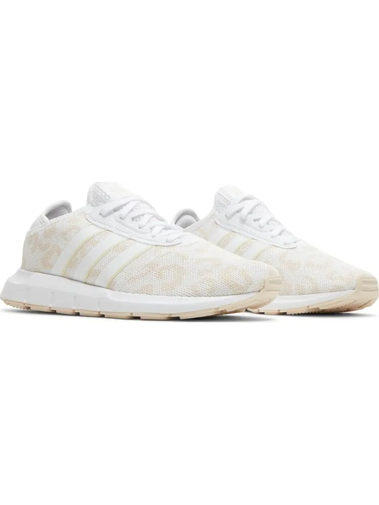 Кроссовки Adidas Wmns Swift Run X 'Leopard - Halo Ivory' — изображение 8 из 8, бежевый