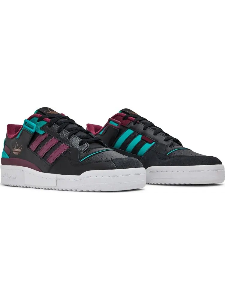 Кроссовки Adidas Forum Exhibit Low 'Black Victory Crimson' — изображение 8 из 8, черный