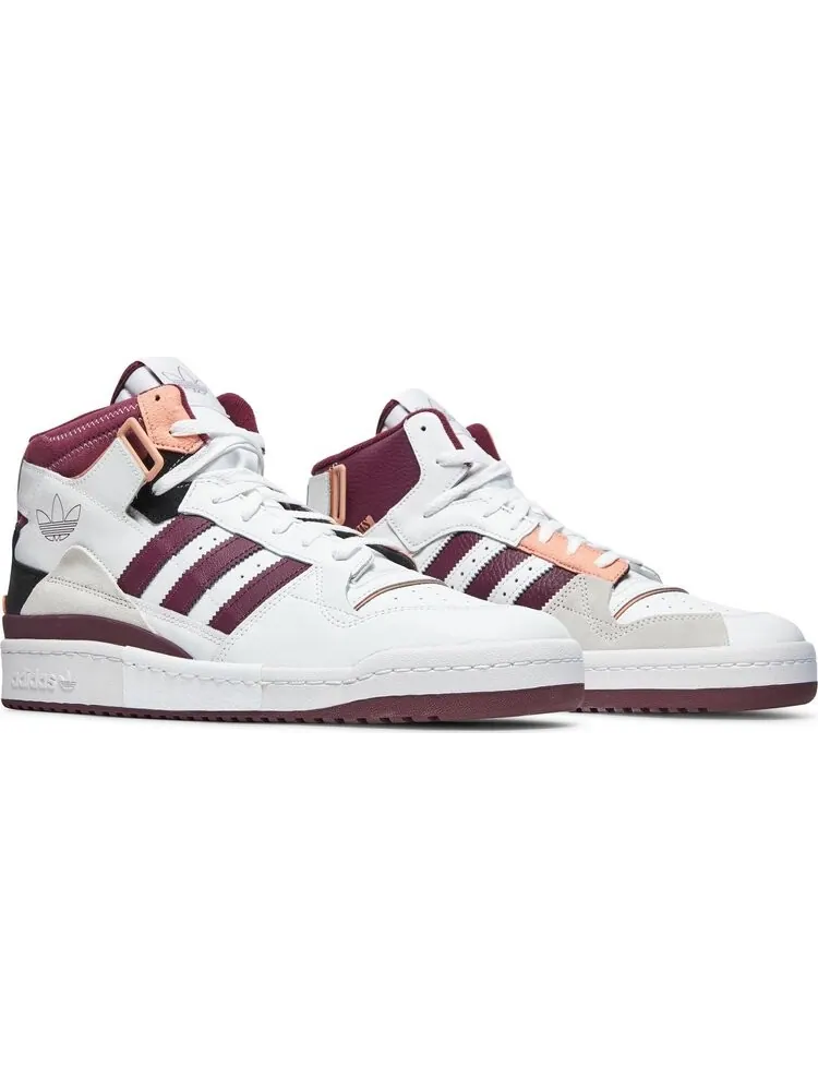 Кроссовки Adidas Forum Exhibit Mid — изображение 8 из 8, белый