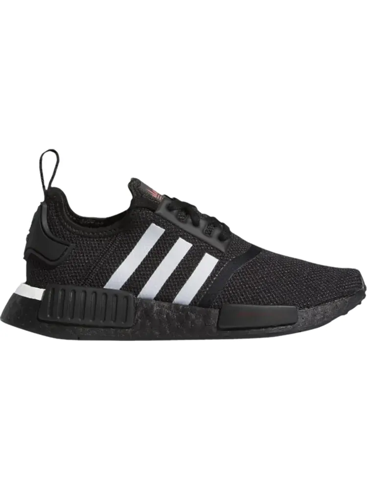 Кроссовки Adidas NMD_R1 J 'Japanese Side Print - Black White' — изображение 1 из 1, черный