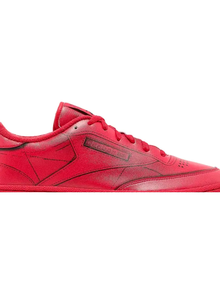 Кроссовки maison margiela x club c 'vector red' Reebok — изображение 2 из 9, красный