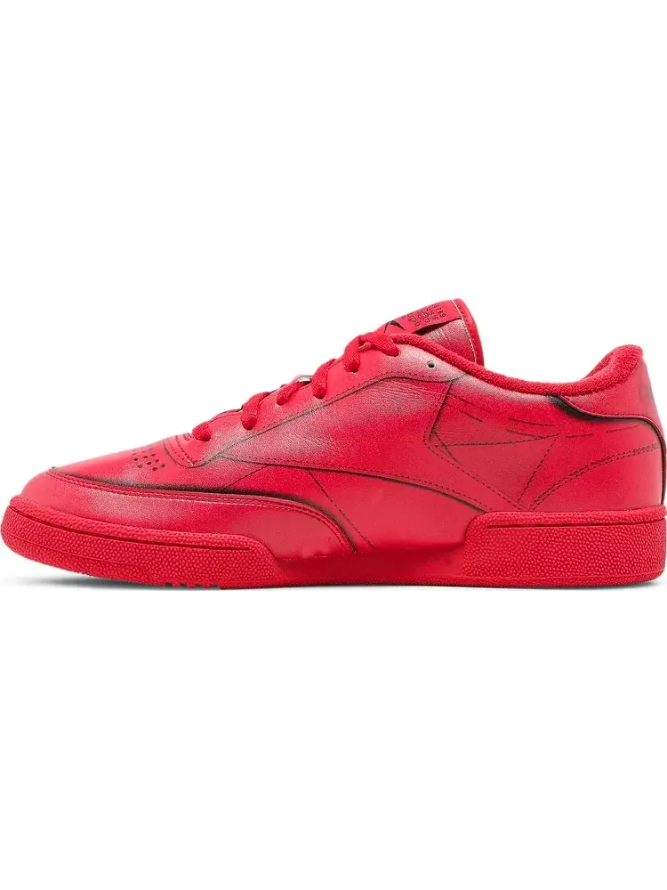 Кроссовки maison margiela x club c 'vector red' Reebok — изображение 3 из 9, красный