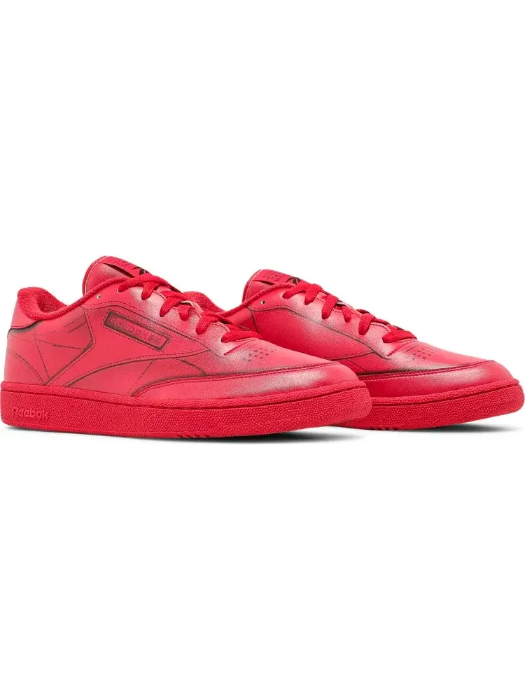 Кроссовки maison margiela x club c 'vector red' Reebok — изображение 8 из 9, красный