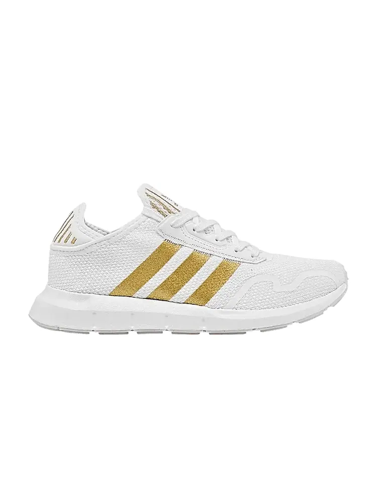 Кроссовки adidas Swift Run X J 'White Gold Metallic' — изображение 1 из 1