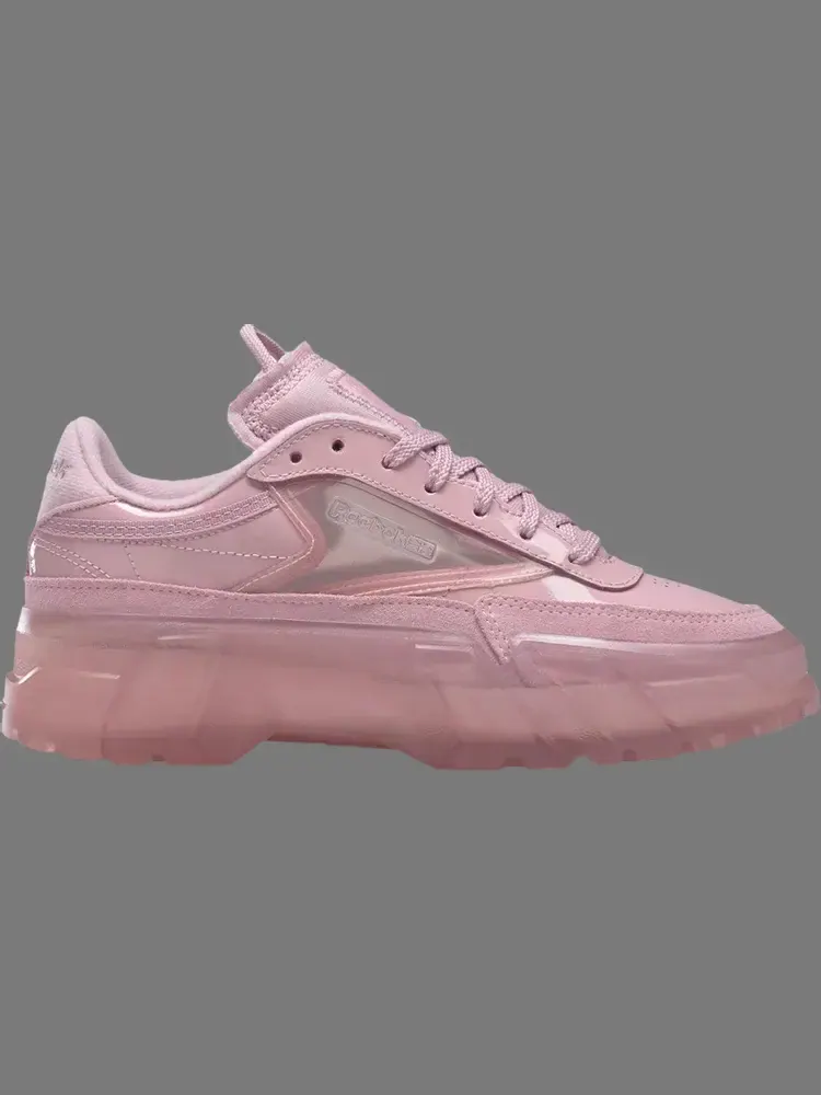 Кроссовки cardi b x club c j 'classic pink' Reebok — изображение 1 из 1, розовый