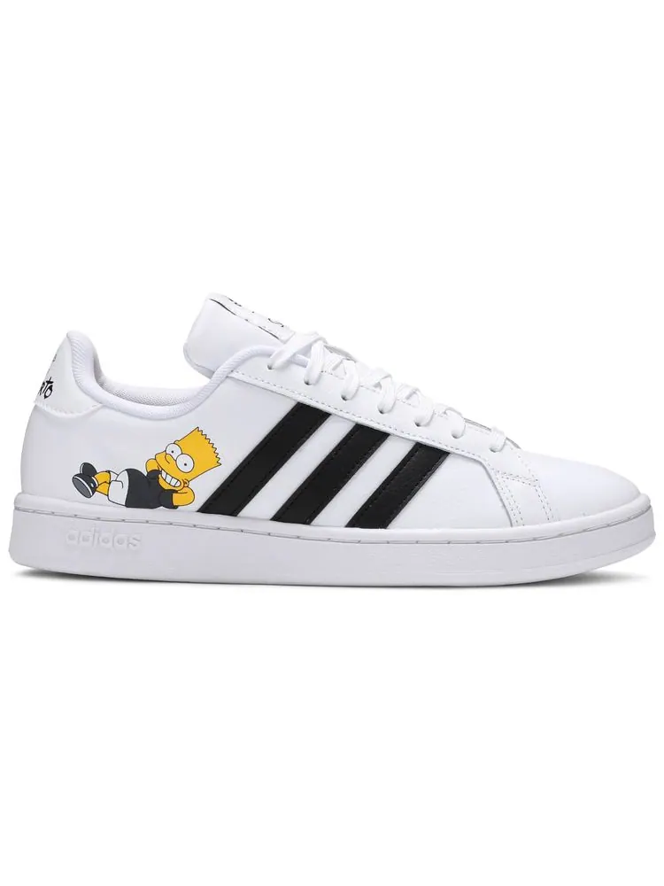 Кроссовки adidas The Simpsons x Grand Court 'Bart' — изображение 1 из 8, белый