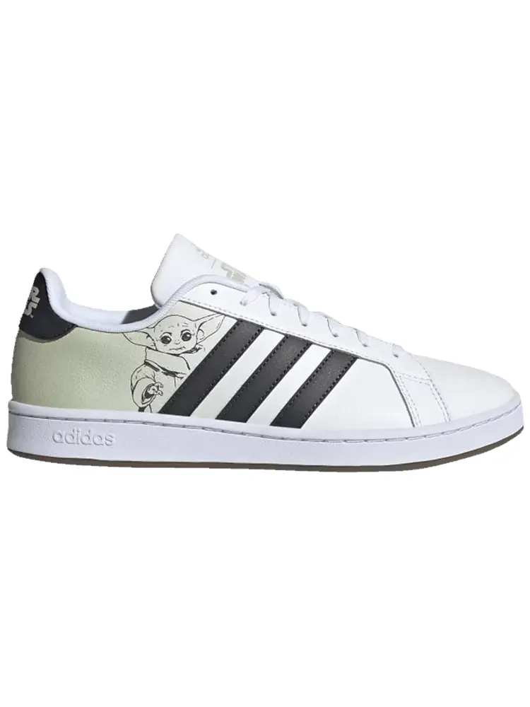Кроссовки adidas Star Wars x Grand Court 'Baby Yoda' — изображение 1 из 1, белый