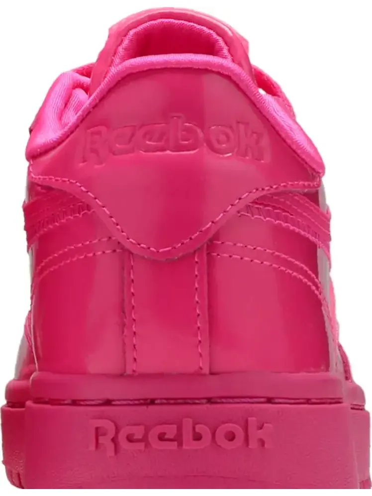 Кроссовки cardi b x wmns coated club c double 'dynamic pink' Reebok — изображение 7 из 8, розовый