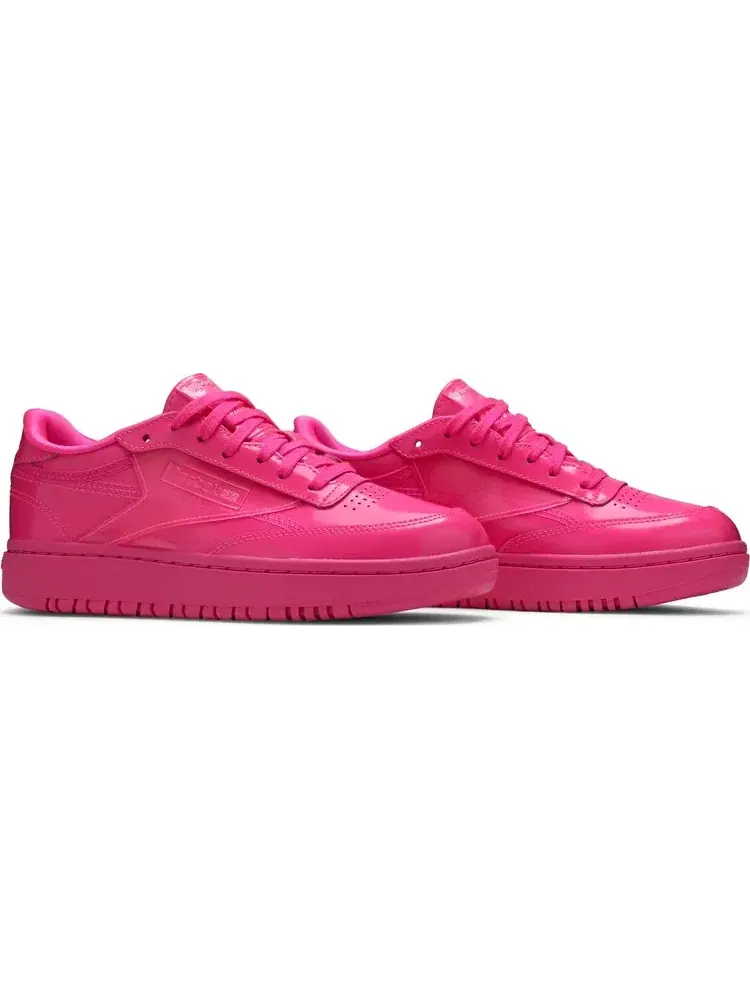 Кроссовки cardi b x wmns coated club c double 'dynamic pink' Reebok — изображение 8 из 8, розовый