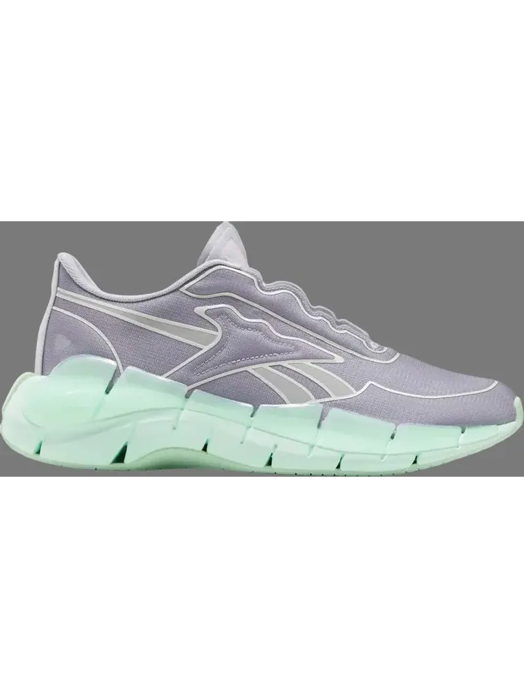 Кроссовки victoria beckham x zig kinetica 'cold grey digital green' Reebok — изображение 1 из 1, серый