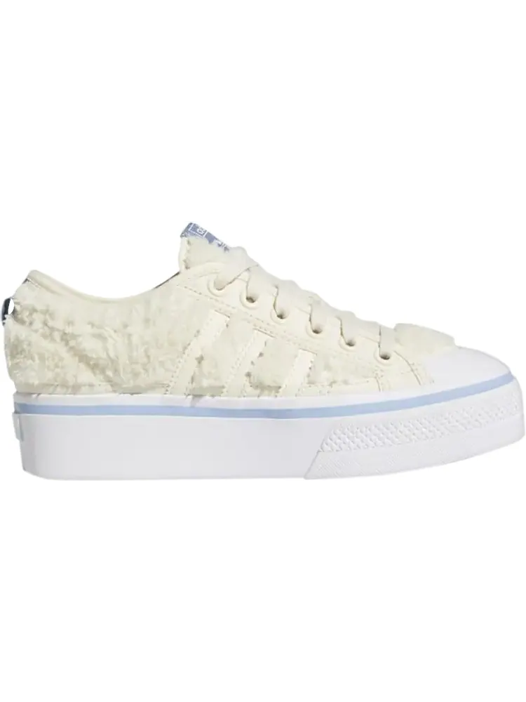 Кроссовки Adidas Wmns Nizza Platform 'Wonder White' — изображение 1 из 1, бежевый