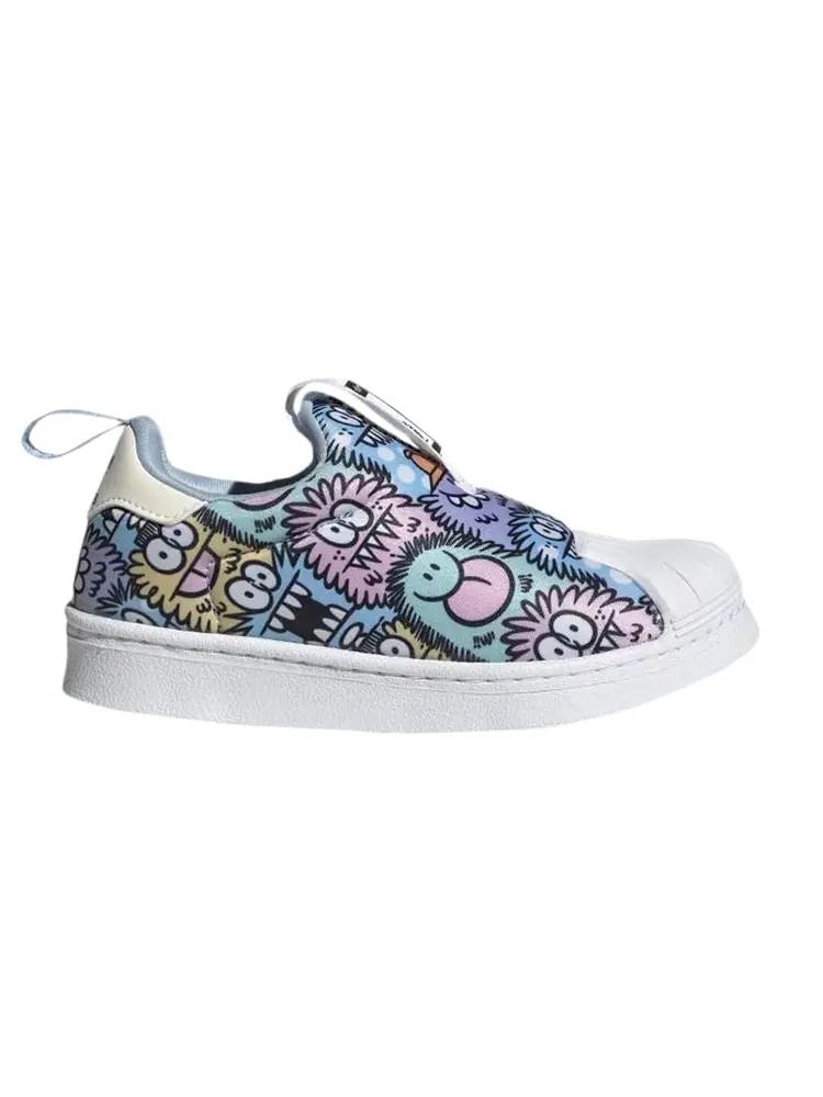 Кроссовки Adidas Kevin Lyons x Superstar 360 Little Kid — изображение 1 из 1, синий
