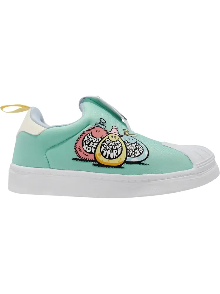 Кроссовки Adidas Kevin Lyons x Superstar 360 Little Kid — изображение 1 из 1, синий