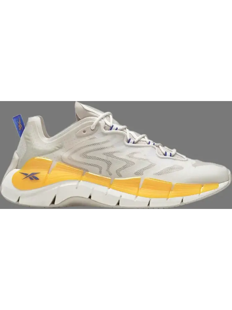 Кроссовки zig kinetica 2 'chalk semi solar gold' Reebok, пломбир — изображение 1 из 1, бежевый