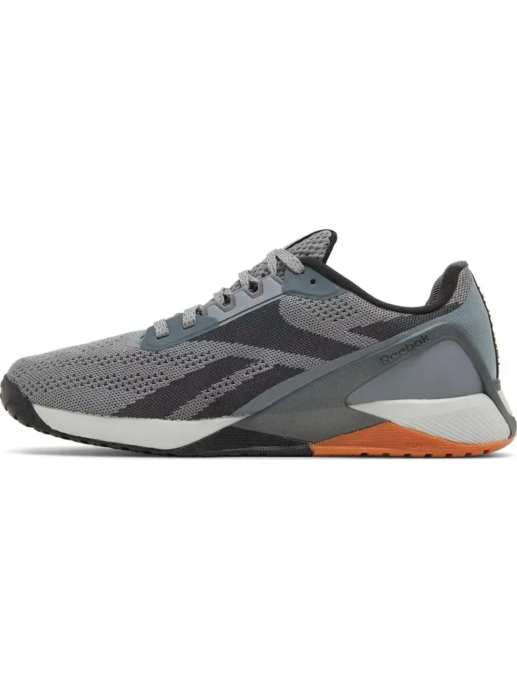 Кроссовки nano x1 'pure grey' Reebok — изображение 3 из 8, серый