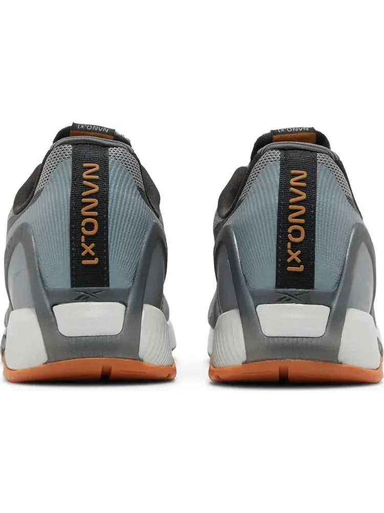 Кроссовки nano x1 'pure grey' Reebok — изображение 6 из 8, серый
