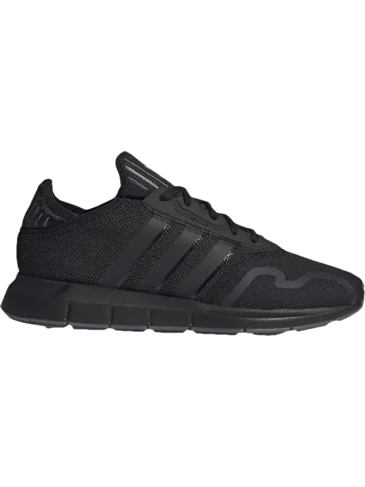 Кроссовки Adidas Swift Run X 'Black Blue Metallic' — изображение 1 из 1, черный
