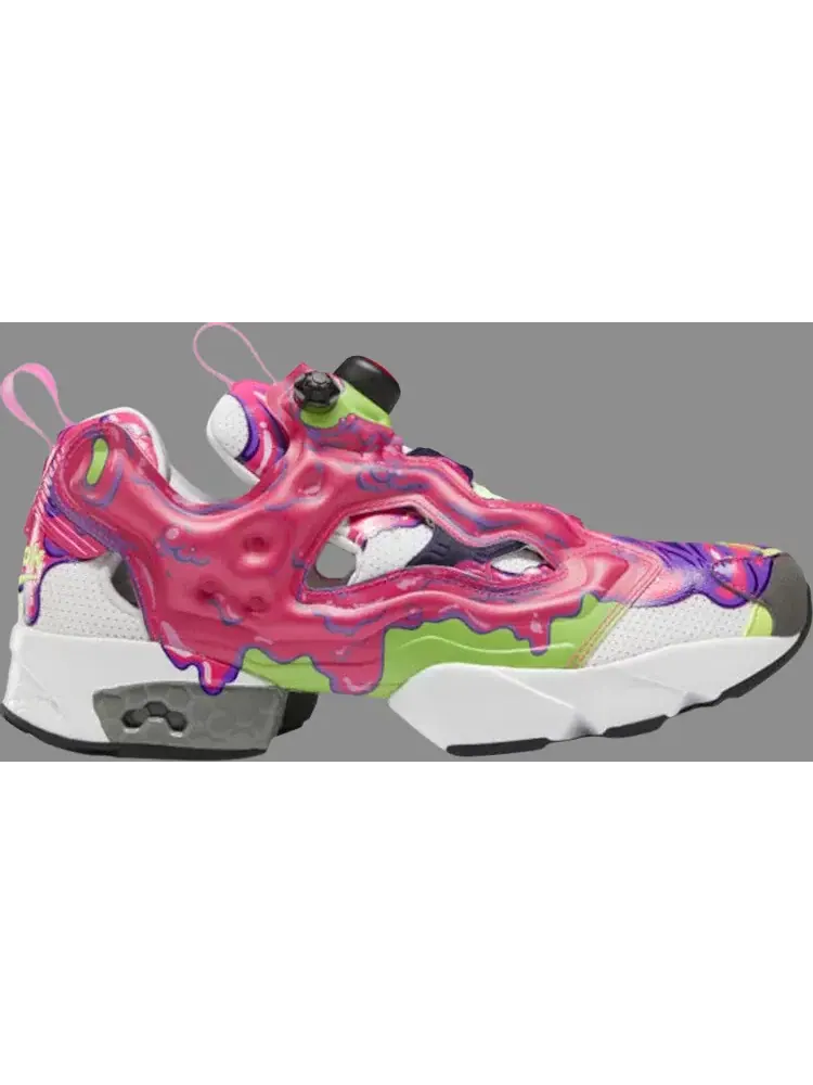 Кроссовки ghostbusters x instapump fury 'psychomagnotheric slime' Reebok — изображение 1 из 1, розовый