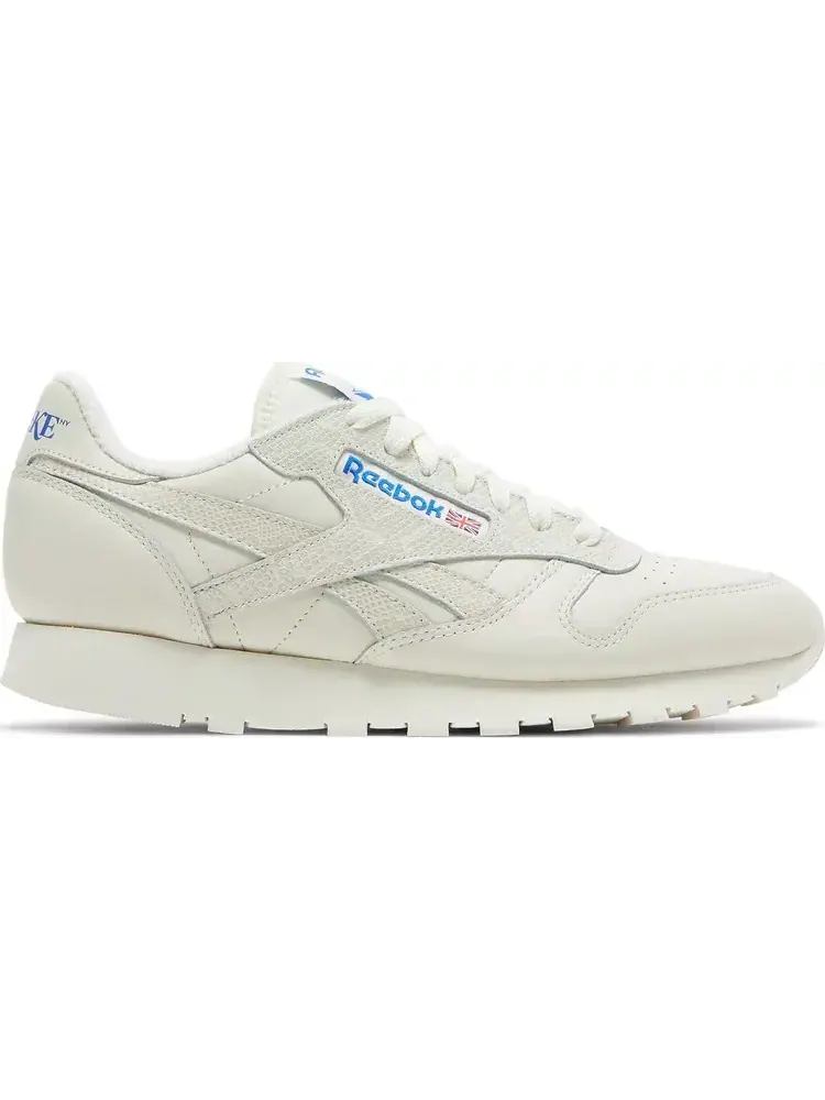 Кроссовки awake ny x classic leather 'white snakeskin' Reebok, пломбир — изображение 1 из 8, бежевый