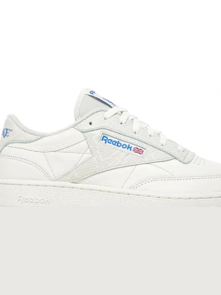 Кроссовки awake ny x club c 85 'white snakeskin' Reebok, пломбир — изображение 2 из 10, бежевый