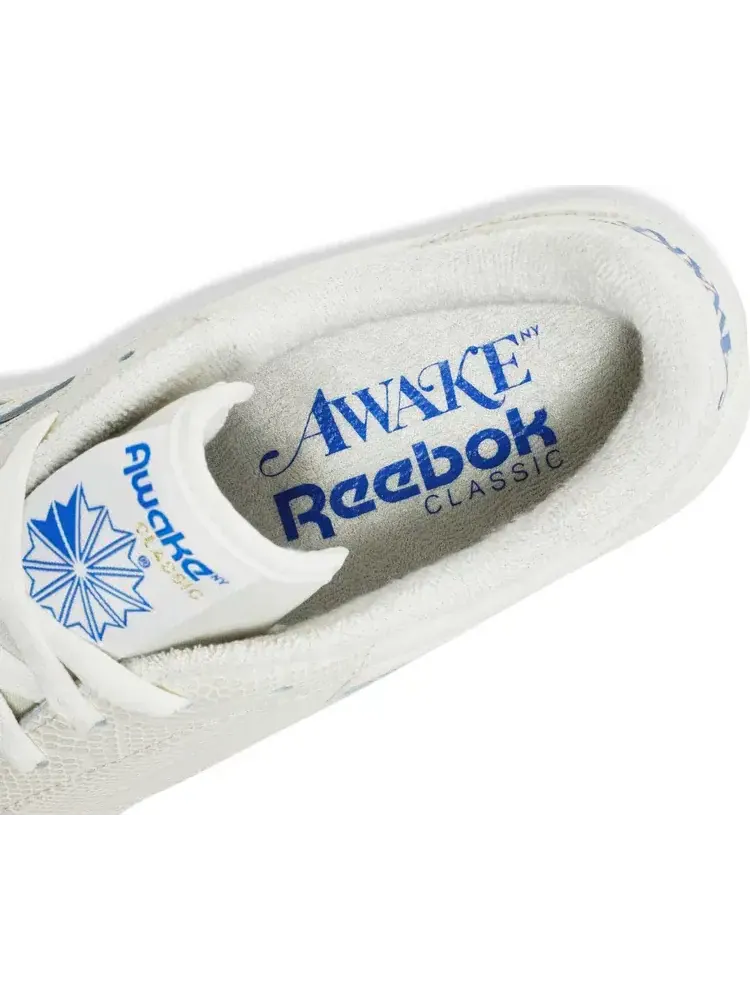 Кроссовки awake ny x club c 85 'white snakeskin' Reebok, пломбир — изображение 9 из 10, бежевый
