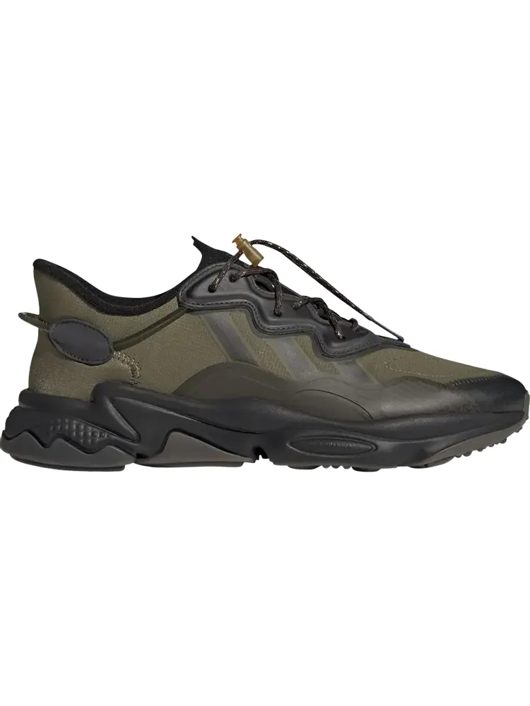 Кроссовки Adidas Ozweego 'Focus Olive Black' — изображение 1 из 1, зеленый