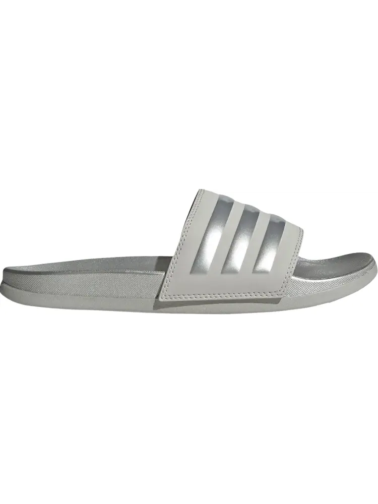 Сандалии Adidas Wmns Adilette Comfort Slide 'Grey Silver Metallic' — изображение 1 из 1, серый