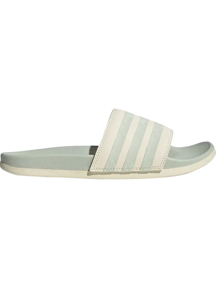 Сандалии Adidas Wmns Adilette Comfort Slide 'White Linen Green' — изображение 1 из 1, зеленый