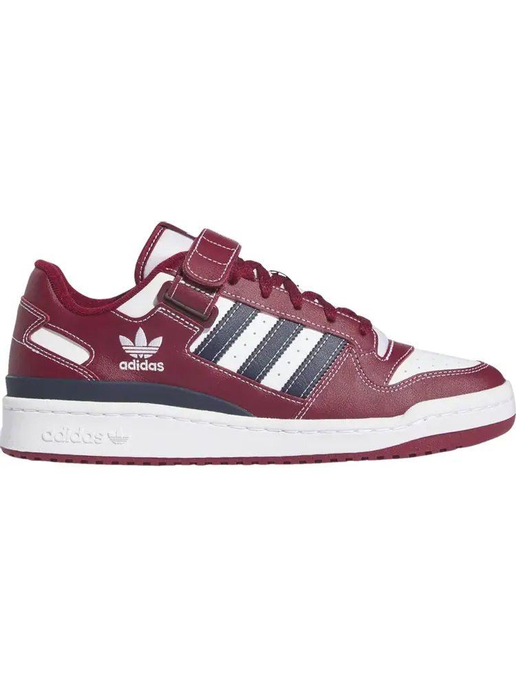 Кроссовки Forum Low 'Team Collegiate Burgundy Navy' — изображение 1 из 1, красный